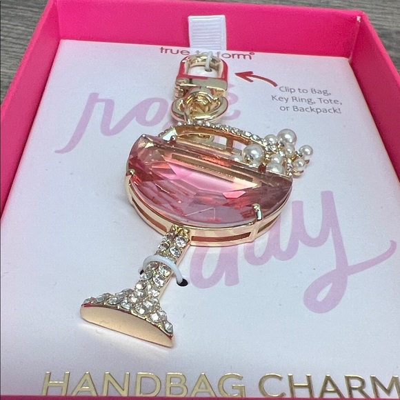 True To Corm | Whimsical Champagne w/ Bubbles Bag Charm 🥂🍾 - Picture 5 of 7